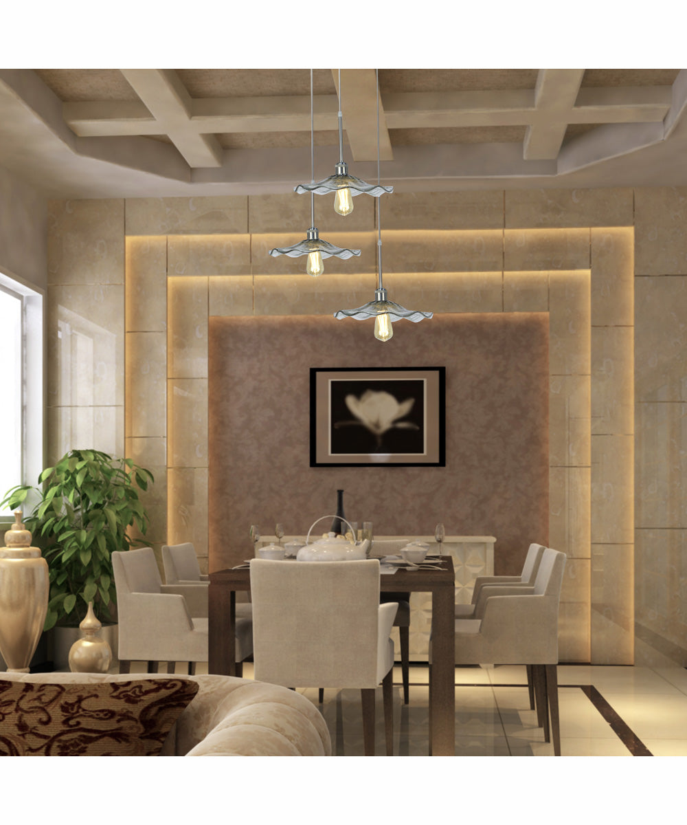 Moree 3-Light Hand Blown Art Glass Pendant