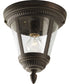 Westport 1-Light 9-1/8" Close-to-Ceiling Antique Bronze