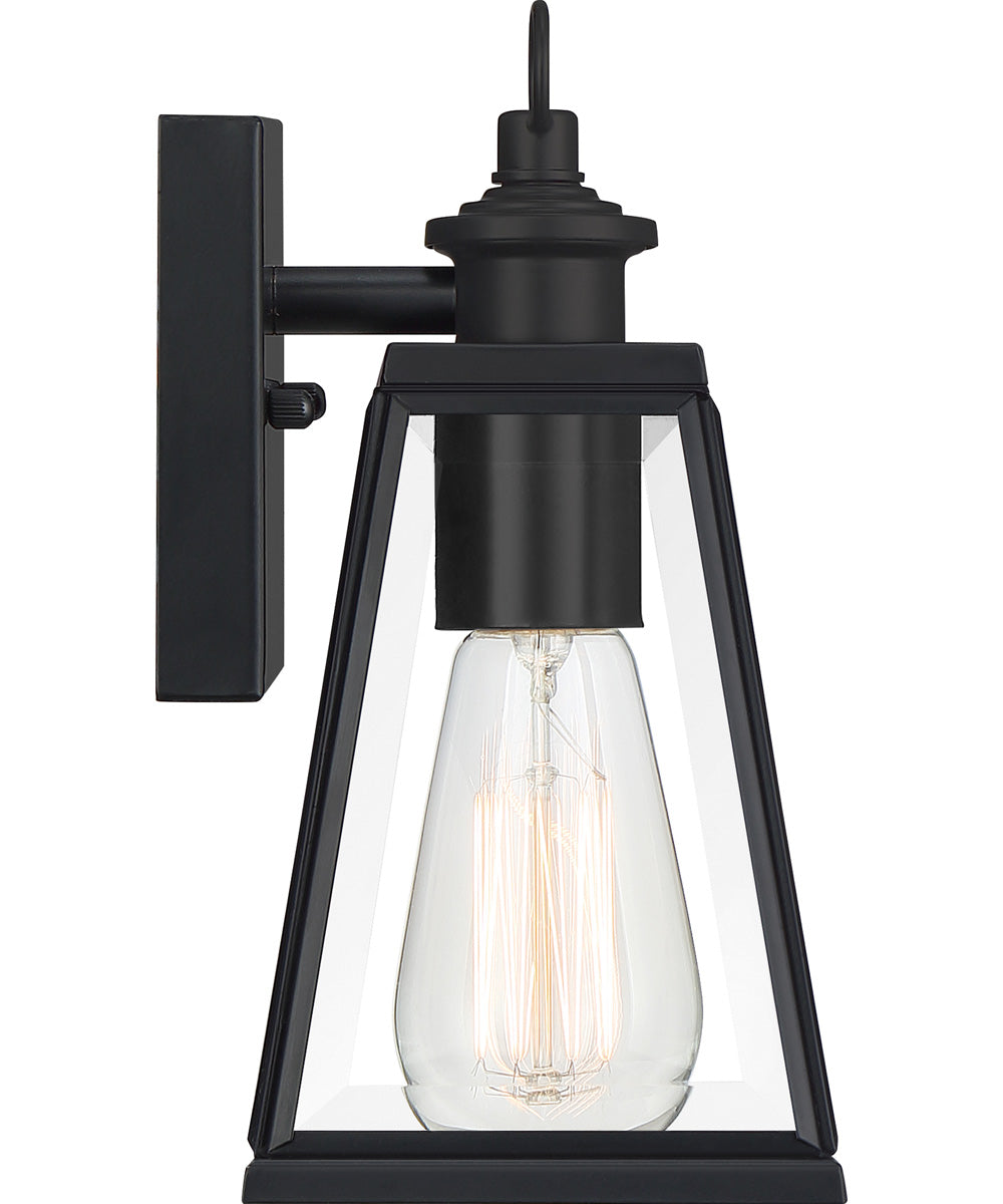 Paxton Small 1-light Outdoor Wall Light Matte Black