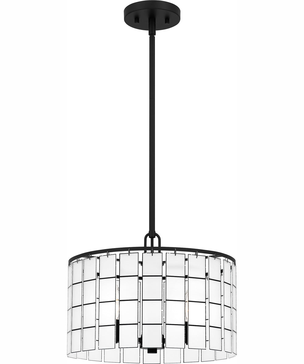 Seigler 3-light Pendant Matte Black