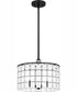 Seigler 3-light Pendant Matte Black