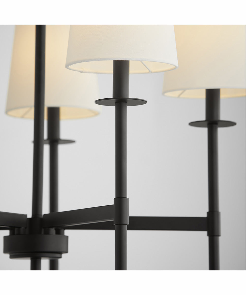 Belshaw 5-light Chandelier Matte Black