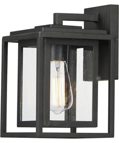 Cabana 1-Light Outdoor Sconce Black