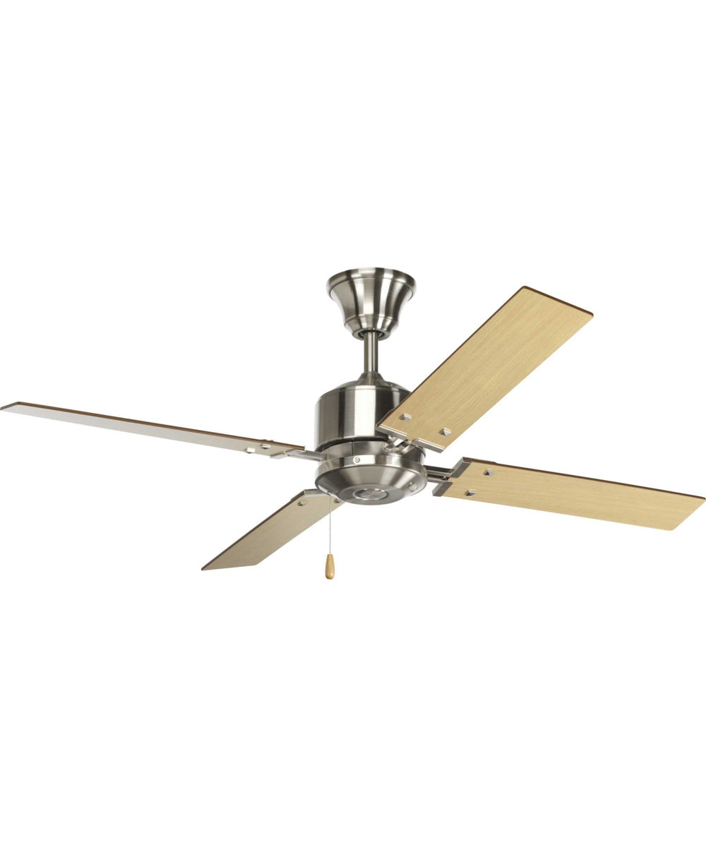 Clifton Heights 52" 4-Blade Ceiling Fan Brushed Nickel