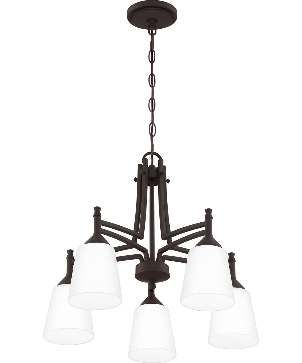 Billingsley 5-light Chandelier Old Bronze