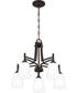 Billingsley 5-light Chandelier Old Bronze