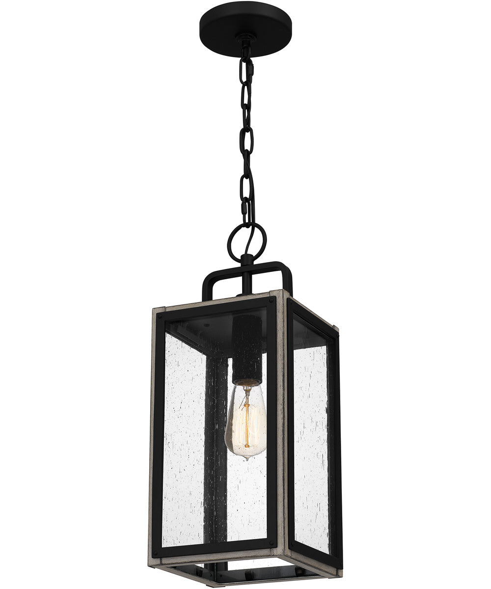 Bramshaw Small 1-light Mini Pendant Coastal Armour Aluminum Matte Black