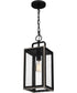 Bramshaw Small 1-light Mini Pendant Coastal Armour Aluminum Matte Black