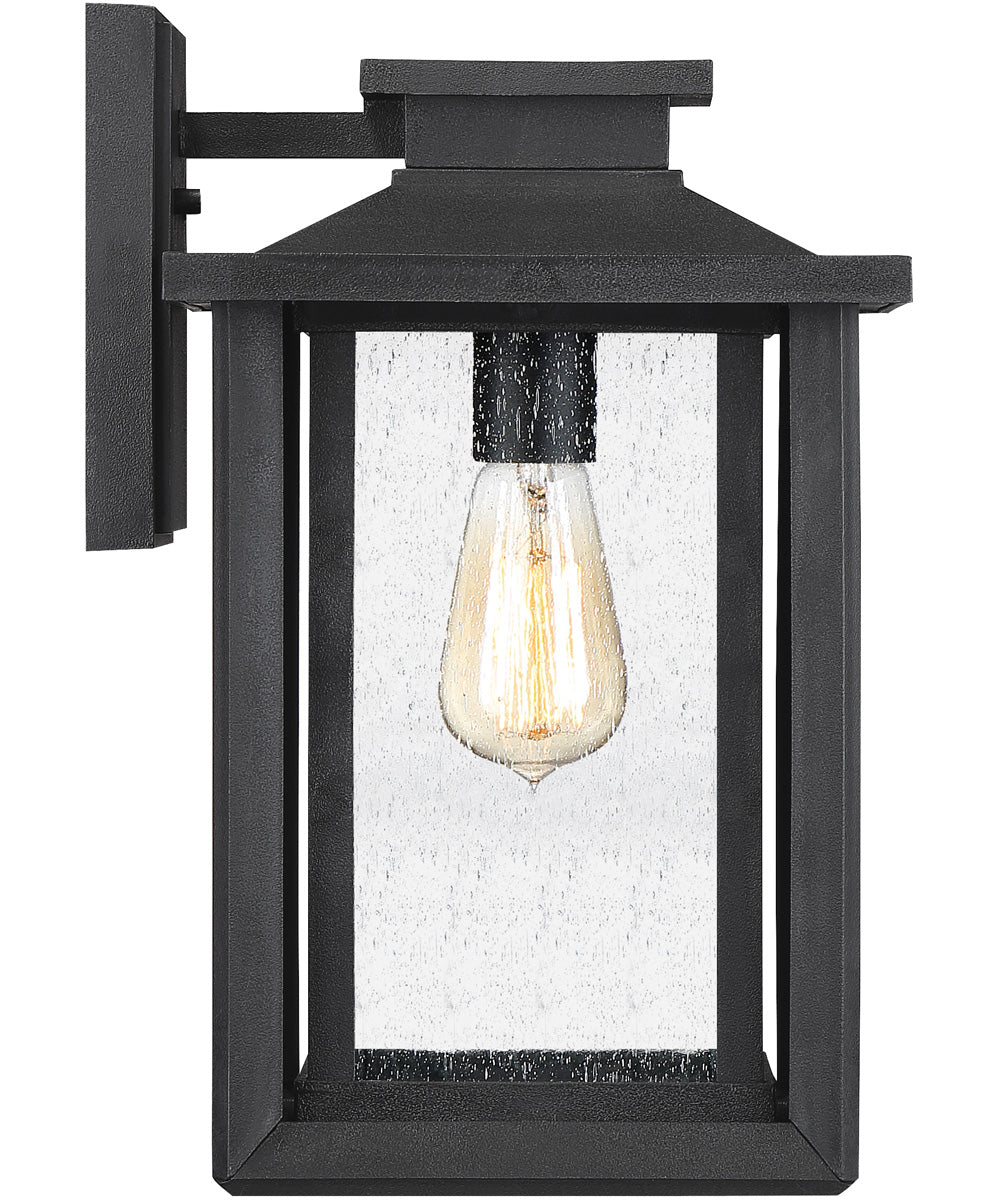Wakefield Medium 1-light Outdoor Wall Light  Coastal Armour Earth Black