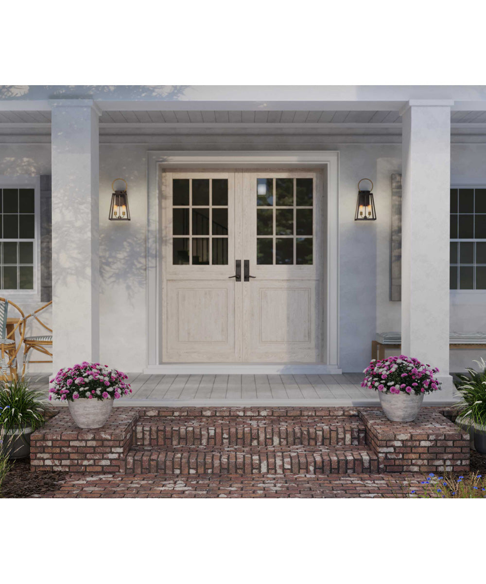 Barnett Wall Large Lantern Antique Bronze