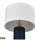 Sherman 27.5'' High 1-Light Table Lamp - Navy - Includes LED Bulb