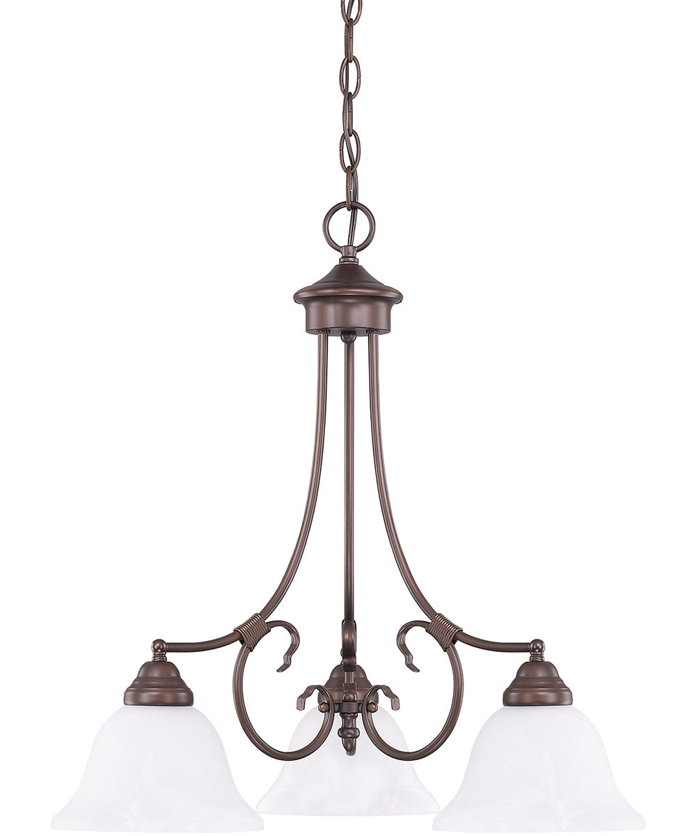 Hometown 3-Light Chandelier In Bronze