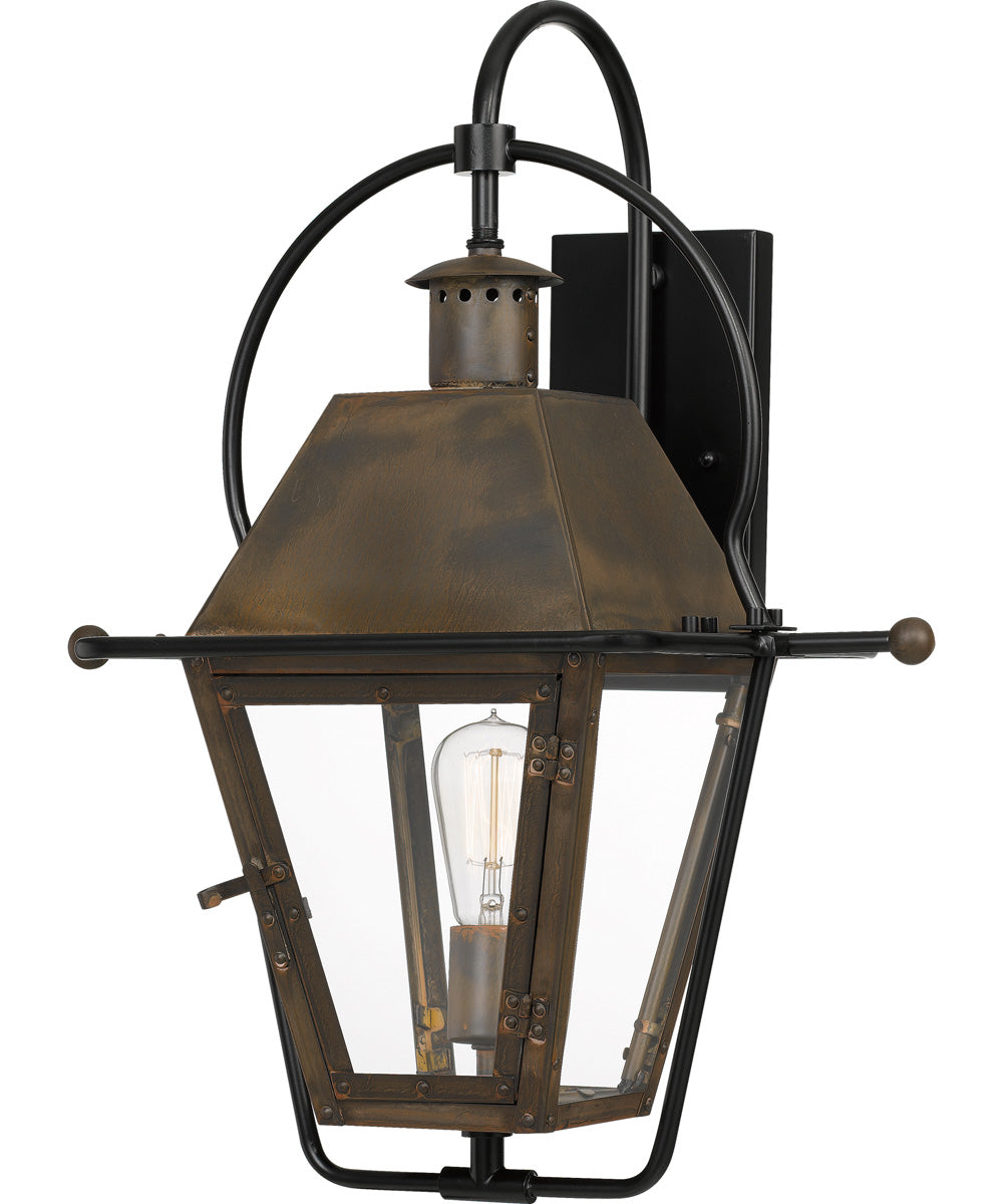 Rue De Royal Large 1-light Outdoor Wall Light Industrial Bronze