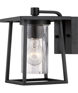 Lodge Small 1-light Outdoor Wall Light Mystic Black