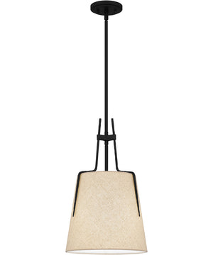 Leona Small 1-light Mini Pendant Matte Black