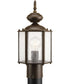 Roman Coach 1-Light Post Lantern Antique Bronze