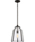 Haverford 1-light Pendant Rustic Black