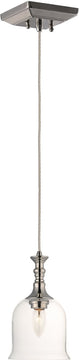 6"W Centennial 1-Light Pendant Polished Nickel