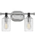 Halstead 2-Light Vanity in Chrome