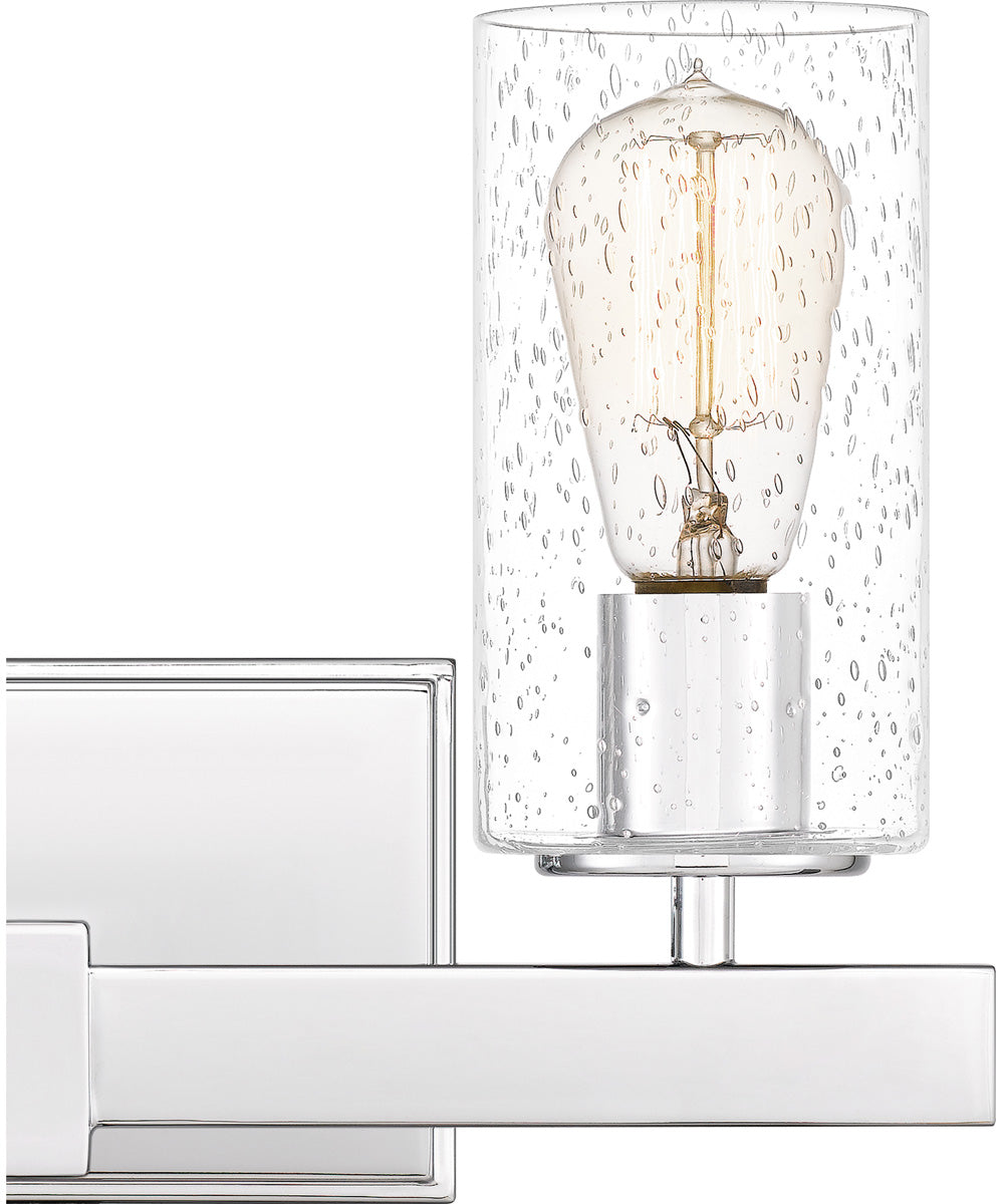 Kirby Medium 2-light Bath Light Polished Chrome