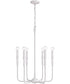 Paloma 6-Light Chandelier Textured White