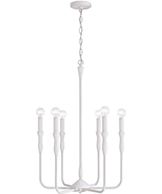 Paloma 6-Light Chandelier Textured White