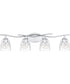 Ansley Extra Large 4-light Bath Light Polished Chrome