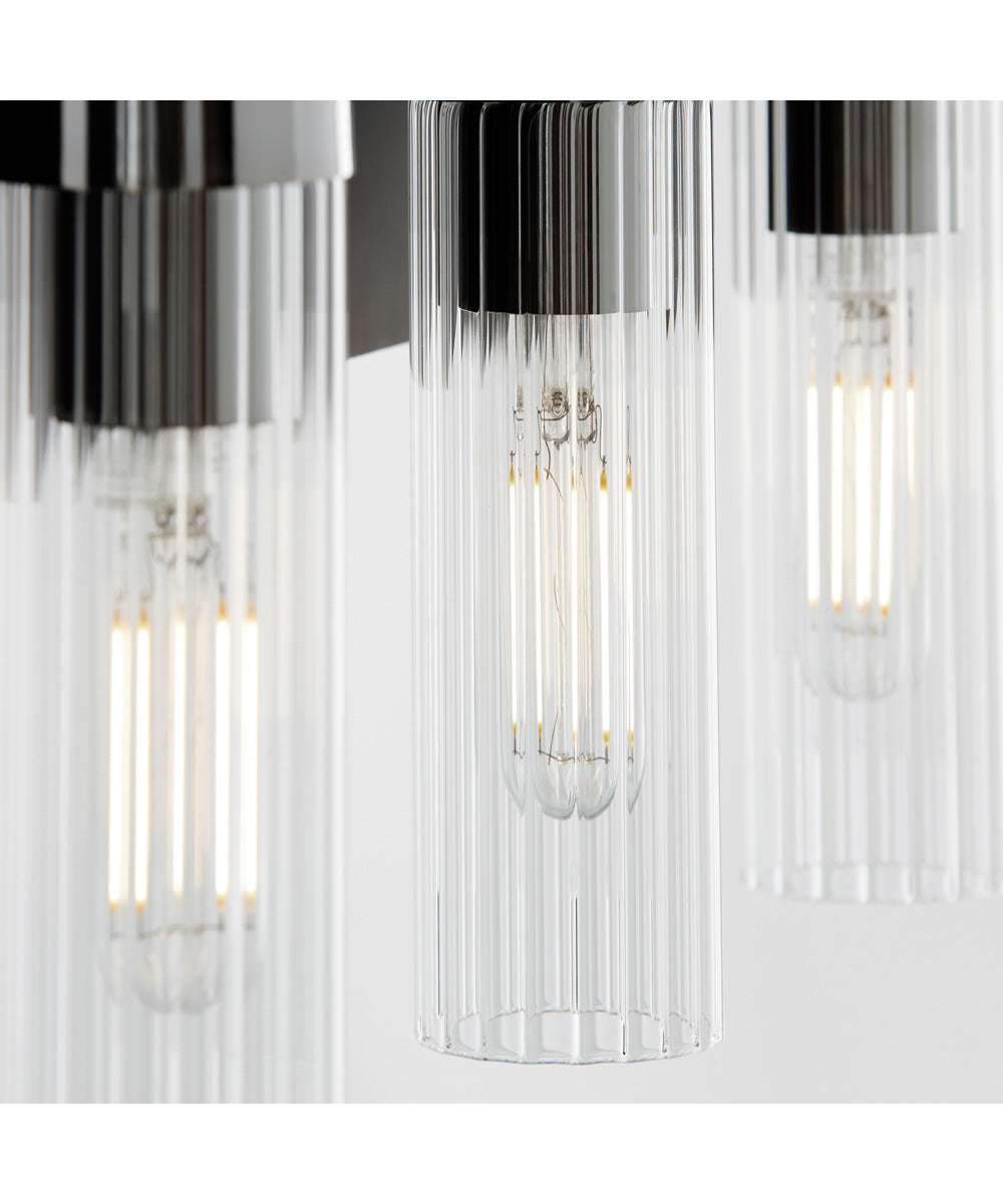 Kilbey 5-light Bath Vanity Light Matte Black