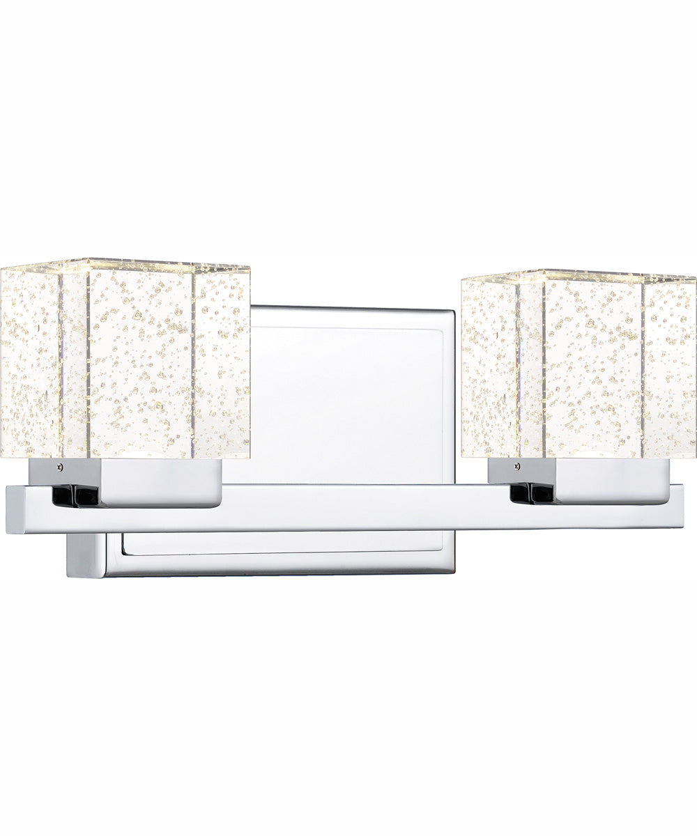 Zola Medium Bath Light Polished Chrome