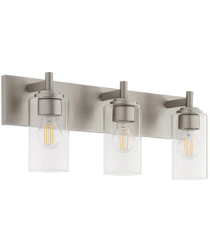 Fallstaff 3-light Bath Vanity Light Satin Nickel