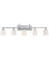 Nicholas 5-light Bath Light Polished Chrome