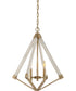 Viewpoint 3-light Pendant Weathered Brass
