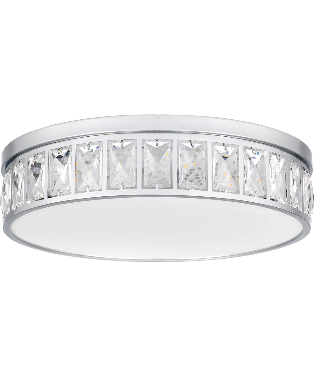 Gibson Medium Flush Mount Polished Chrome