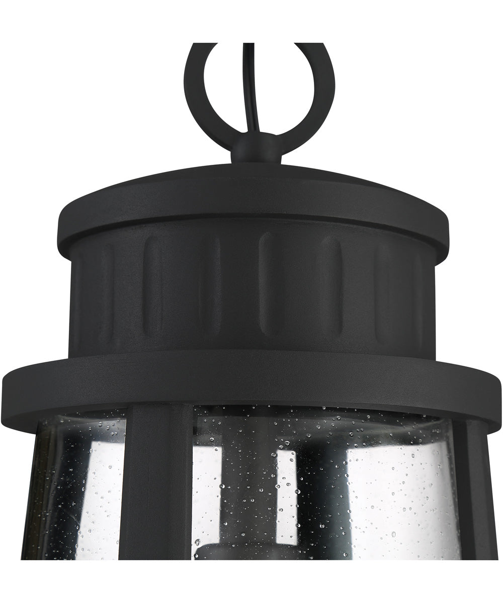 Dunham Large 1-light Outdoor Pendant Light  Coastal Armour Earth Black