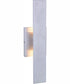 Rens 1-Light Outdoor Wall Lantern Brushed Aluminum