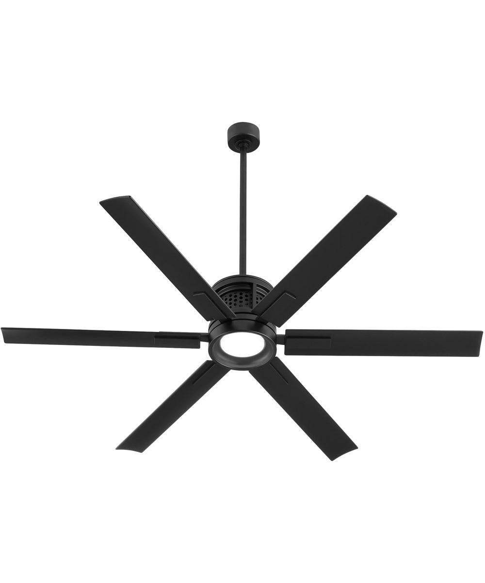 65" Zeus Patio Ceiling Fan Matte Black