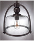Ridley Small 1-light Mini Pendant Western Bronze