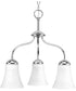 Classic 3-Light Chandelier Polished Chrome