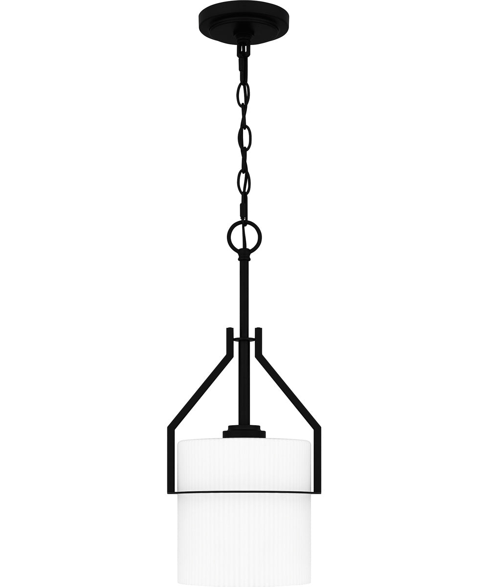 Seymour Small 1-light Mini Pendant Matte Black