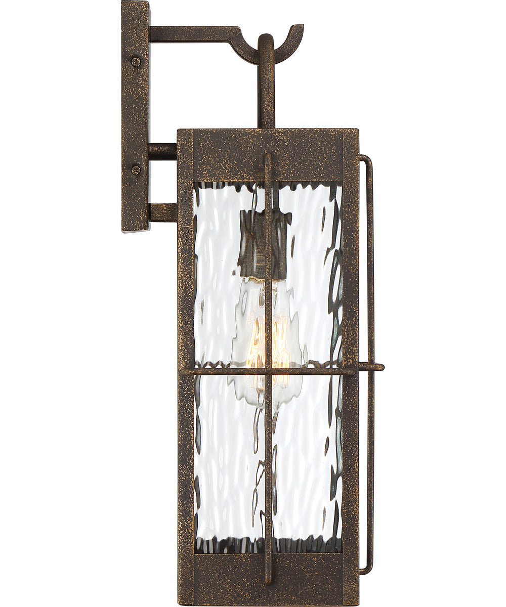 Ward Medium 1-light Outdoor Wall Light Gilded Bronze