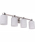 Bretton 4-Light Vanity Polished Nickel