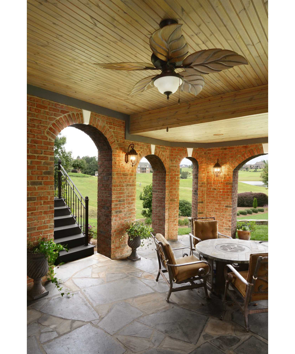 AirPro 52" 5-Blade Indoor/Outdoor Ceiling Fan Antique Bronze