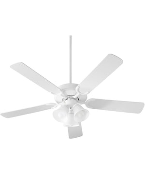 52" Virtue 3-light LED Ceiling Fan Studio White