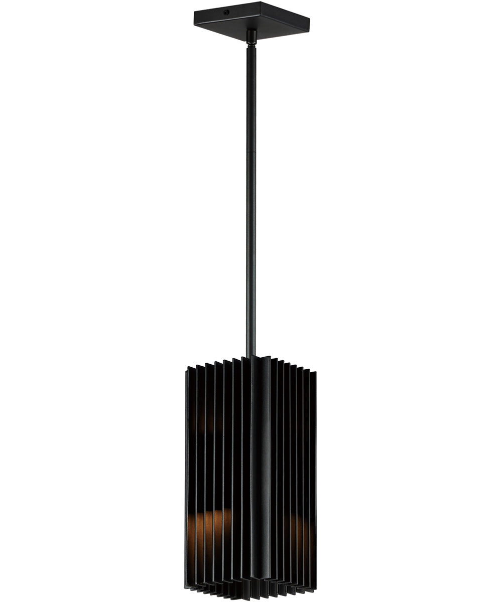 Rampart LED Outdoor Pendant Black