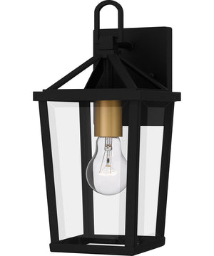 Hull Small 1-light Outdoor Wall Light  Coastal Armour Aluminum Matte Black