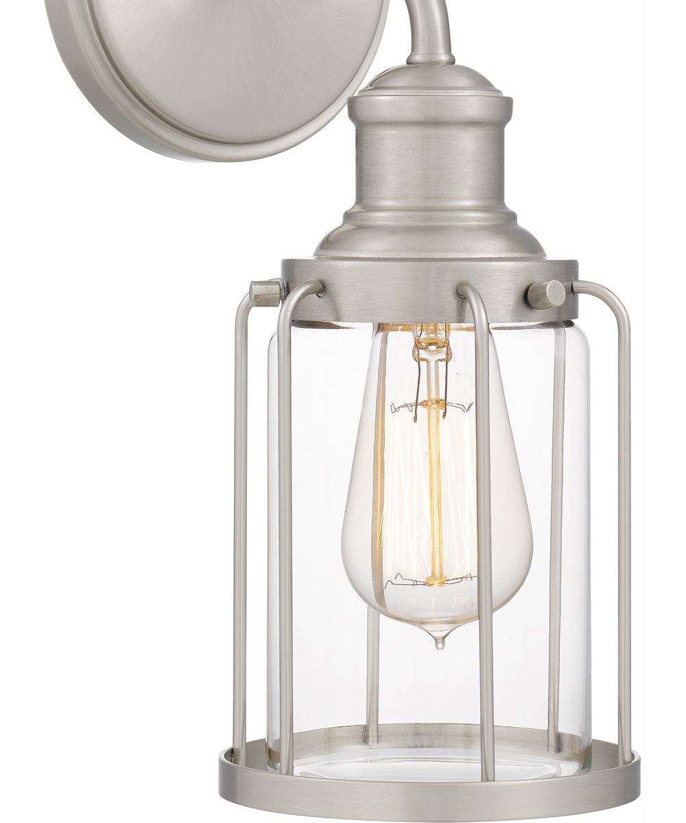 Ludlow Small 1-light Wall Sconce Brushed Nickel