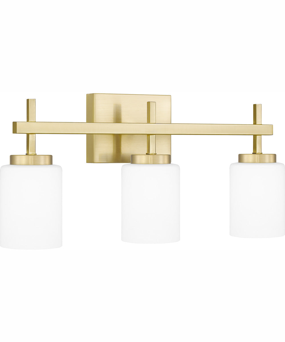 Wilburn Large 3-light Bath Light Satin Brass
