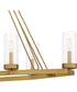 Valens 6-light Island Light Aged Brass