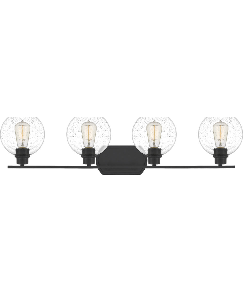 Pruitt Extra Large 4-light Bath Light Matte Black