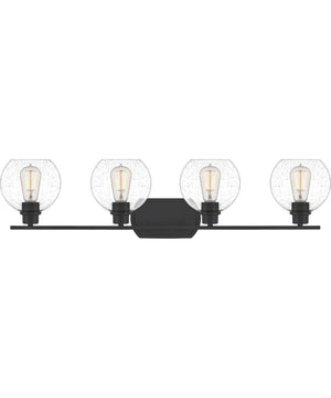 Pruitt Extra Large 4-light Bath Light Matte Black